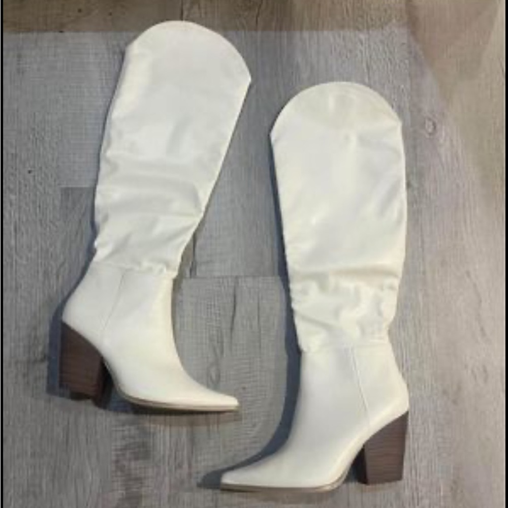 White boots
